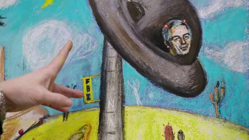 I PUT JEFFREY EPSTEIN UP IN THIS UFO