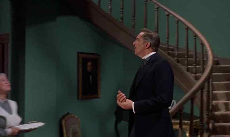 I put the cognac in the study, sir