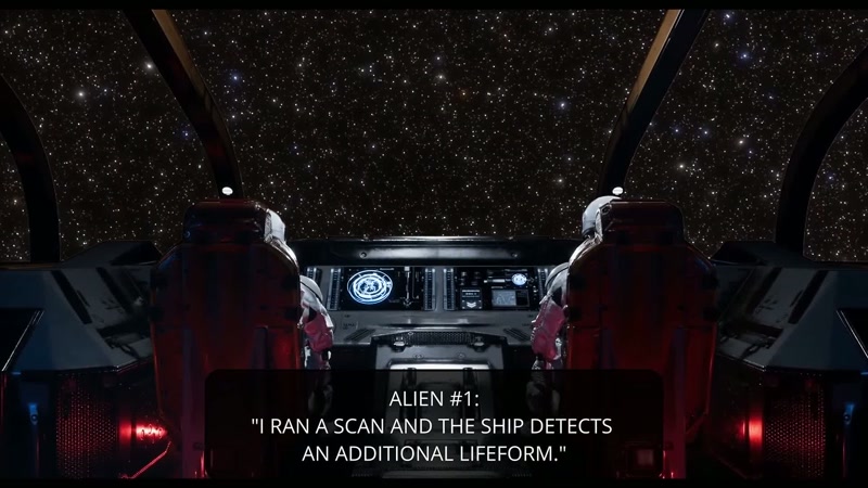 I ran a scan in the ship detects an additional life form