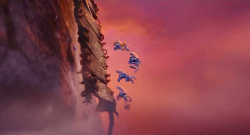 I really try to make the movie as visual as possible