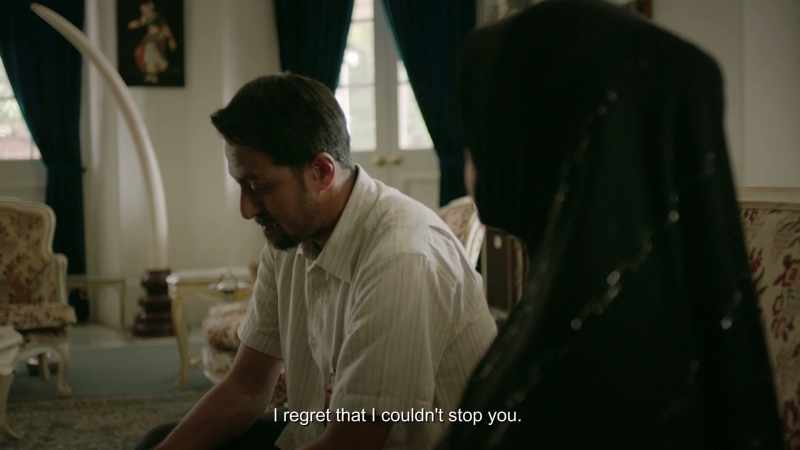 I regret not being able to stop you