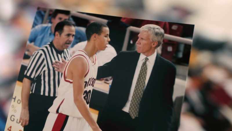 I remember when Coach McKillop came to recruit Stephen at the house…