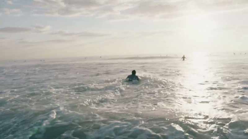 I remember coming out on South Beach early on when I started to surf and I remember