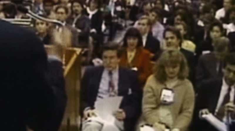 I remember getting up to speak