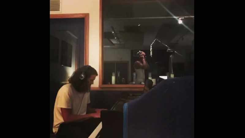 I remember he goes into the booth
