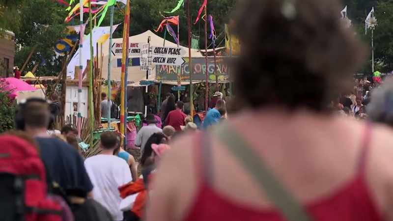 I remember going to Glastonbury as my first festival
