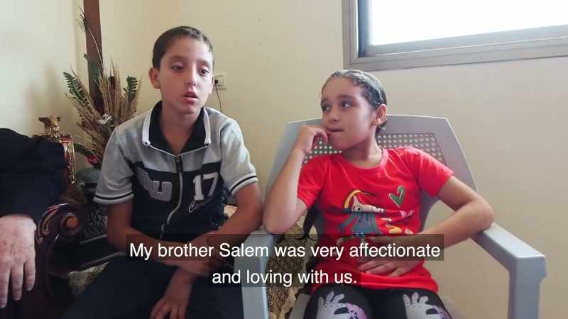 I remember that my brother Salem was kind to us