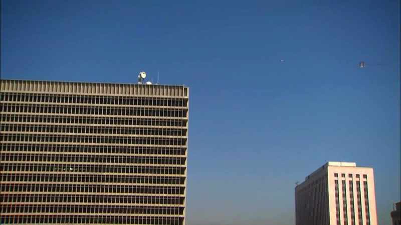 I remember one day seeing a small plane circling overhead