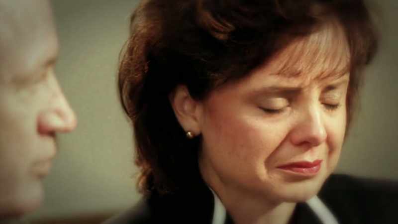I remember seeing Mrs. Ramsey crying profusely