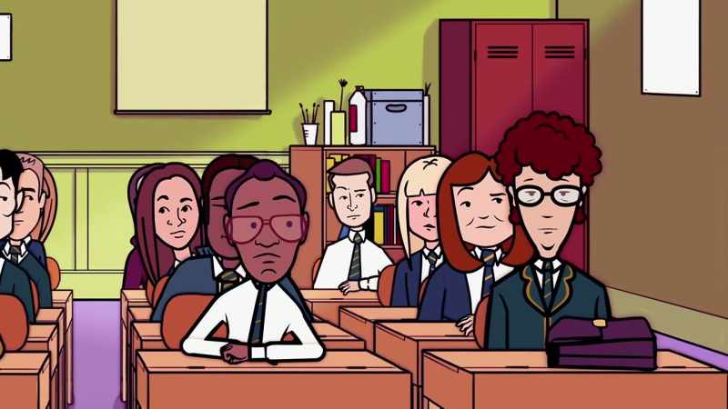 I remember sitting at the front and thinking