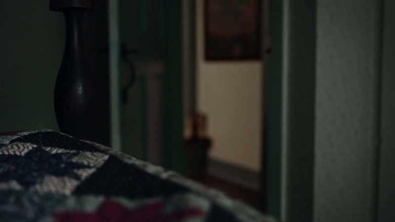 I remember sitting on the edge of his bed