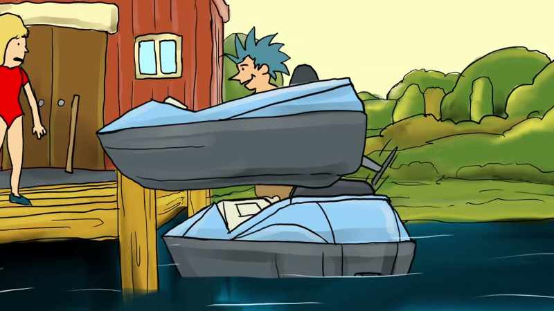 I remember taking my rod