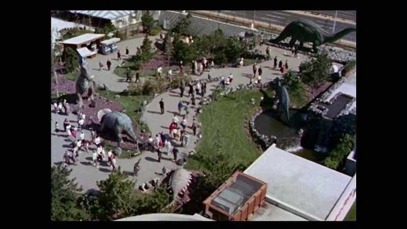 I remember the life-like, animatronic dinosaurs and