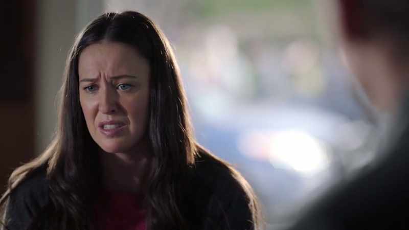 I remember thinking she doesn't just look scared