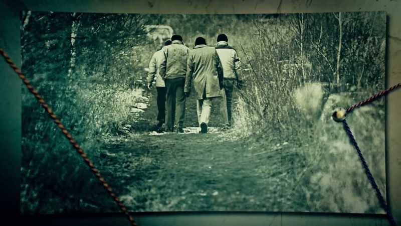 I remember walking down the path with some