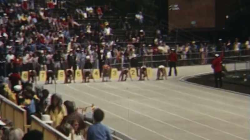 I remember walking up to the line