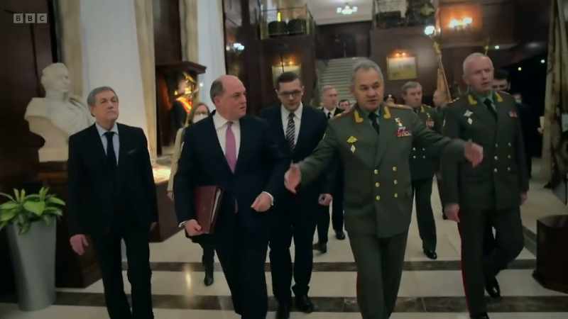 I remember as we were walking out, General Gerasimov said