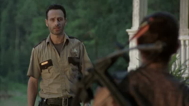 Daryl. You okay on your own? I'm better on my own. I'll be back before dark. Hey. We got a base. We