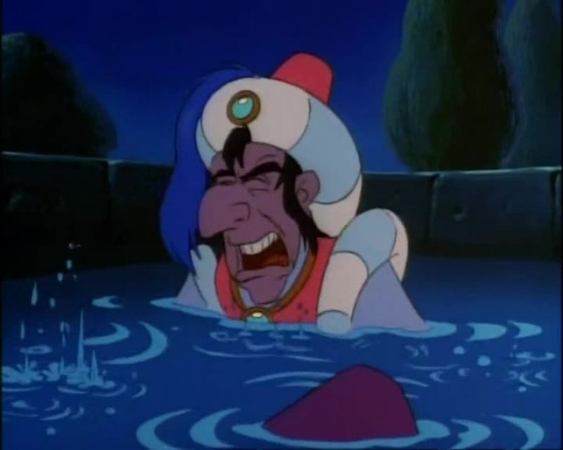I’m all wet!