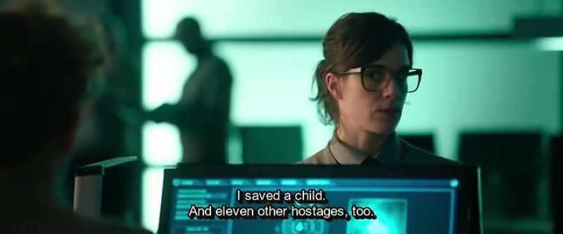 I saved a child. And eleven other hostages, too