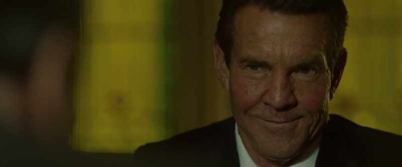 I saw a gentle smile that never left his face