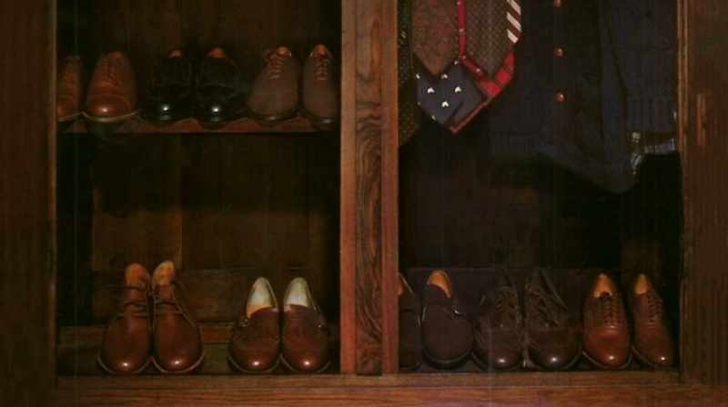I saw all these shoes