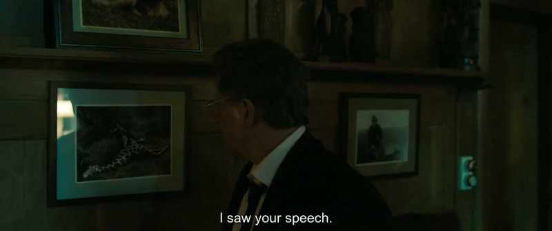 I saw your speech