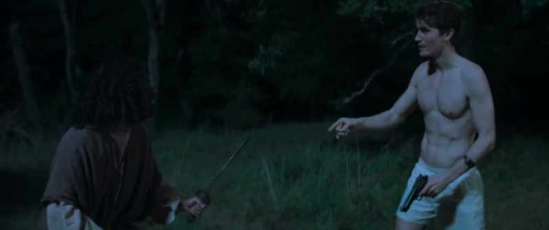 I saw you with that sword