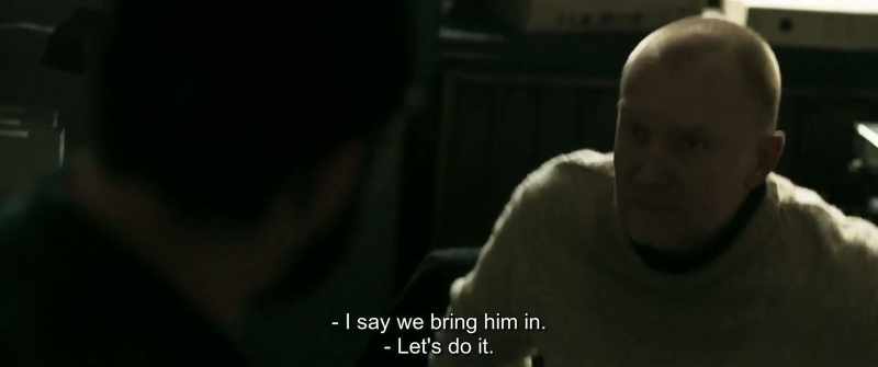 I say we bring him in. - Let's do it
