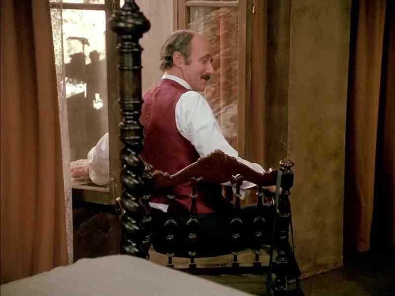 I say, old man, you've got the wrong room