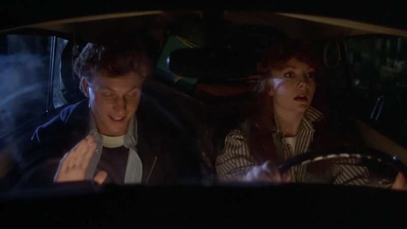 I say we stop the car get out and start screaming for help