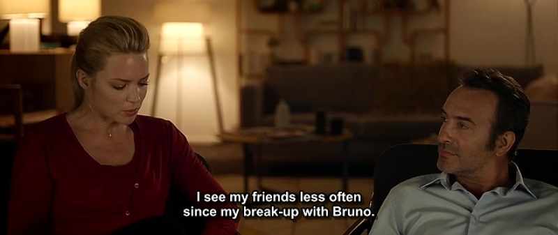 I see my friends less often since my break-up with Bruno