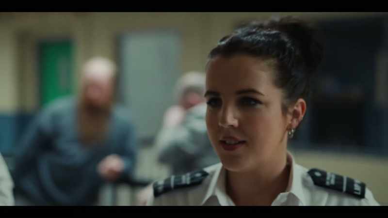 I see you, mini Leigh, calling prisoners by their first names