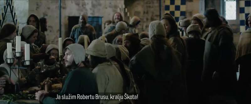 I serve Robert Bruce King of Scots