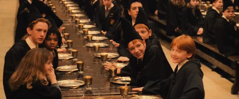 I shall place the Sorting Hat on your head