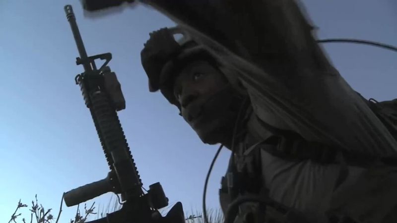I shot at that motherfucker that walked by the compound down there