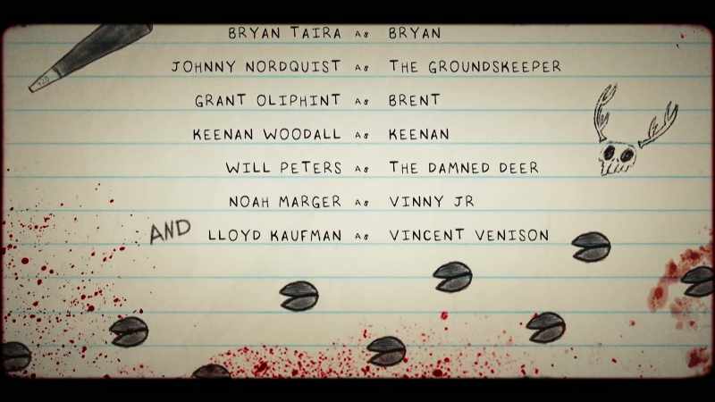 �� I shot it with a gun, venison