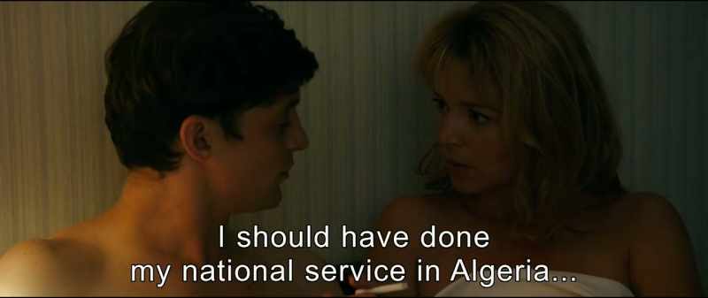 I should have done my national service in Algeria