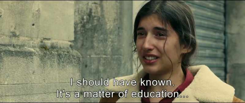 I should have known. It's a matter of education