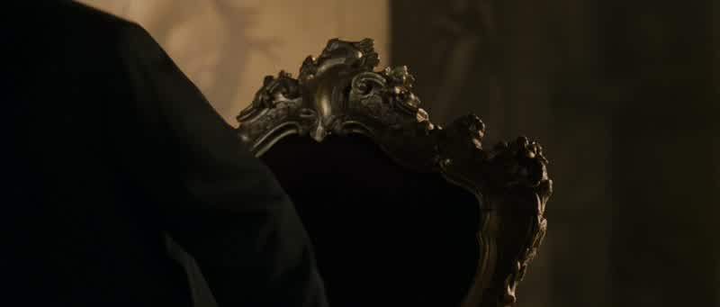 I sit here on God's right hand, as it were