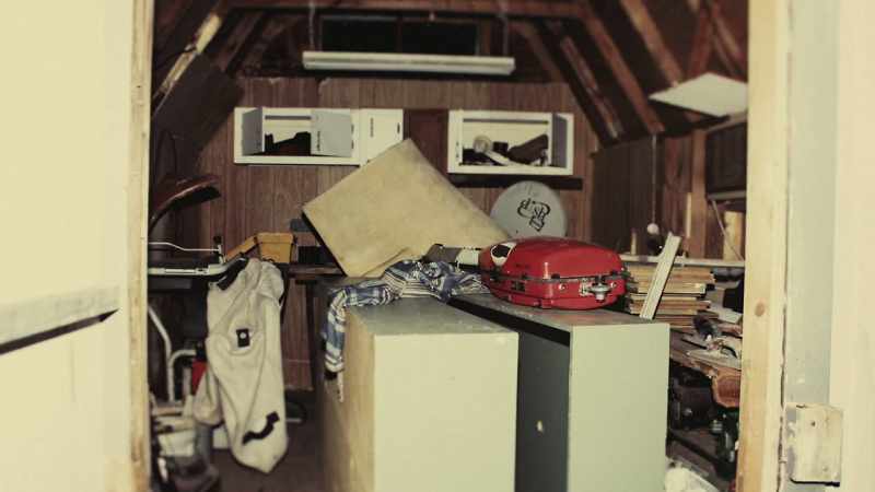 I slept in a tool shed with lawn mowers