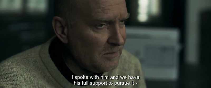 I spoke with him and we have his full support to pursue it