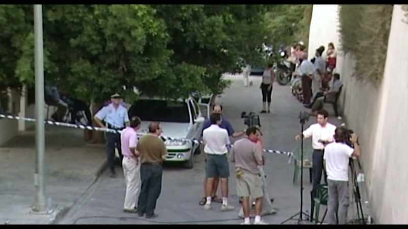 I started seeing vehicles and media broadcast trucks