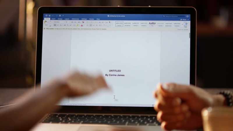 I started writing my first novel