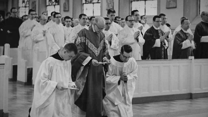 I was still a year away from being ordained