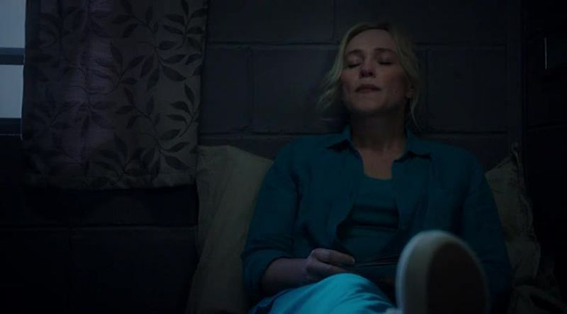 I still don't trust her. - Oh... (SIGHS)