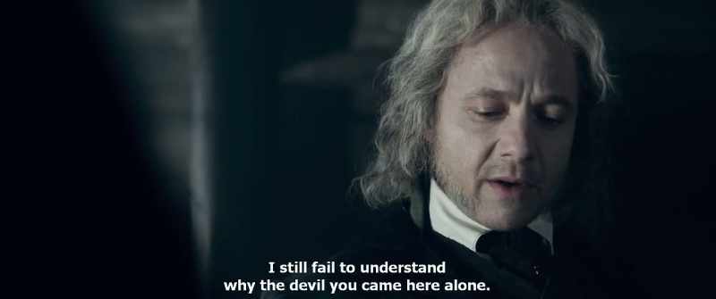 I still fail to understand why the devil you came here alone