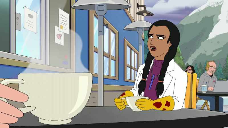 I still have to catalog severed feet with him