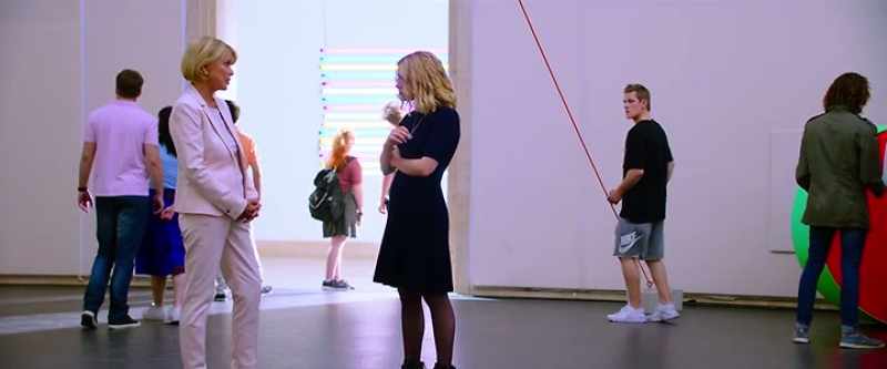 I studied art history, then decided to be a teacher