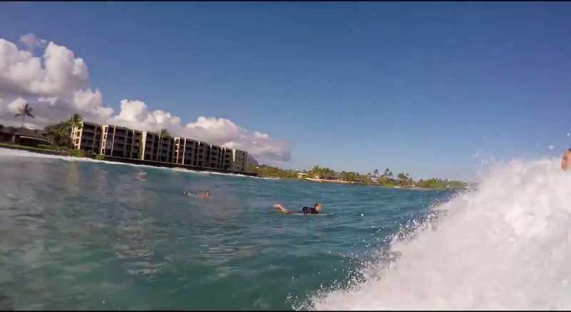 I surfed like two days in a row